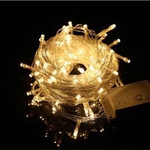 GUIRLANDE D'EXTÉRIEUR Guirlandes lumineuses à LED de Boule - UE 220V - Blanc - 10m 100leds
