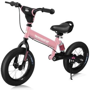 DRAISIENNE Vélo draisienne pour Enfants Rose Rennmeister sans