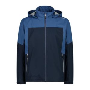 Veste Imperméable Homme CMP - WP 5000, Coupe-vent, Poches Zippées, Capuche Ajustable - Repliable Dans Sa Pochette - 13