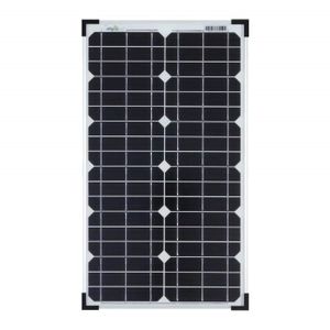 KIT PHOTOVOLTAIQUE Offgridtec Module solaire 30 W 12 V, panneau solai