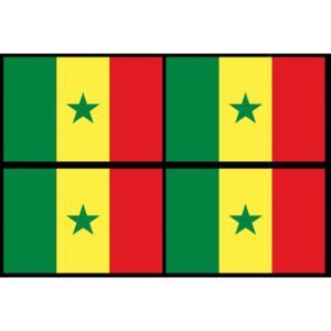 Generic Drapeau Sénégal Grand Format - 150x90cm - Vert/Jaune/Rouge - Prix  pas cher