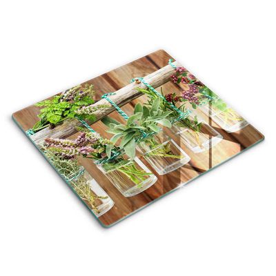 Tulup Planche De Cuisine En Verre 60x52 - Petit Chat