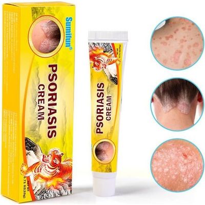 Crème Psoriasis 20g - Soin Antibactérien Topique - Neuf