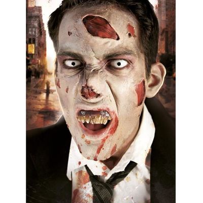 Pansements sanglants d'Halloween pour le cinéma et la télévision, costume d' Halloween, zombie, maquillage à effets spéciaux SFX, déguisements pour  enfants par Forensic FX -  France