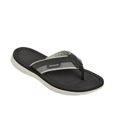 Tongs Homme - Cesarus - Noir - Taille 44 - Dessus PU/Textile - Semelle Phylon