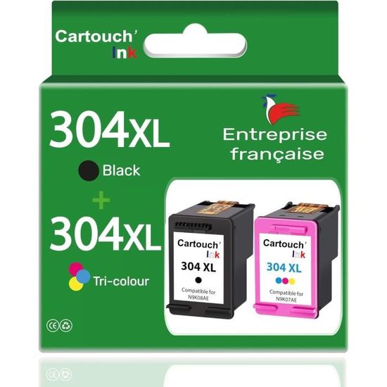 Economink Cartuccia 304 Nero, Cartucce 304 XL Sostituzione Per HP - Foto 14