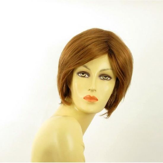 Perruque Femme Courte Blond Doré DANA 24B - Synthétique, Bonnet Moyen, Chine