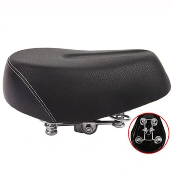 Selle - tige de selle,Selle de vélo 3D gonflable TPU Airbag,siège de vélo souple,confortable