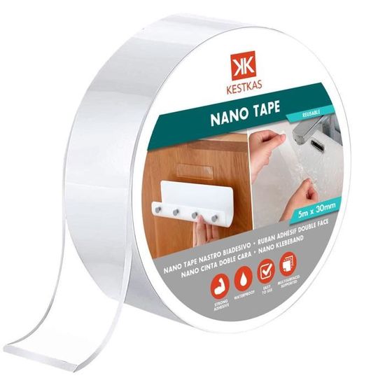 Ruban Adhésif Double Face Tapis,20m X 50mm Adhesif Double Face Extra Fort,Haute Adhérence,Sans Résidus,Ruban Adhésif Double Face | Leroy Merlin