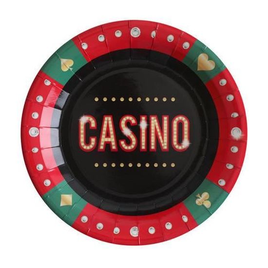 20 Assiettes jetables Carton Casino - Cdiscount Maison