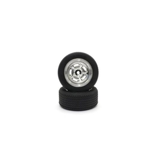 Kyosho Gomme montate-incollate tc 1:10 medium (2 pz) - FATH701BKM