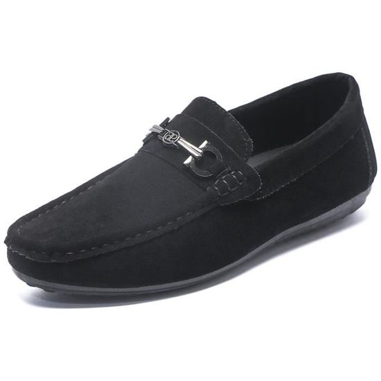 Mocassins Homme MEZLAN Turing Noirs - Pointure 10 US (M) - Occasion Bon état