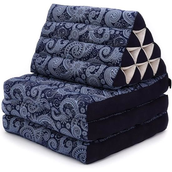 LEEWADEE Tapis de Sol Matelas avec Coussin en kapok, lit thaïlandais