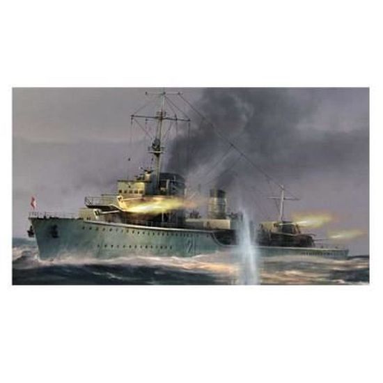 Maquette bateau : Destroyer allemand Zerstörer …