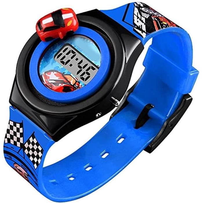 Montre Numérique Multifonction Avec Réveil – étanche 30m, Bracelet Plastique, Pour étudiant Et Sport !