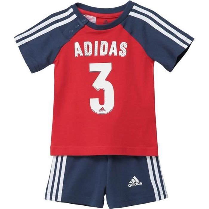 ADIDAS Ensemble survêtement de jogging I SPORT SUM SET - Bébé - Rouge