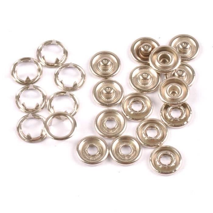 50 Barrettes à Cheveux Aomhrek - 5 Formes Mignonnes, Métal, Pour Bébés Et Filles