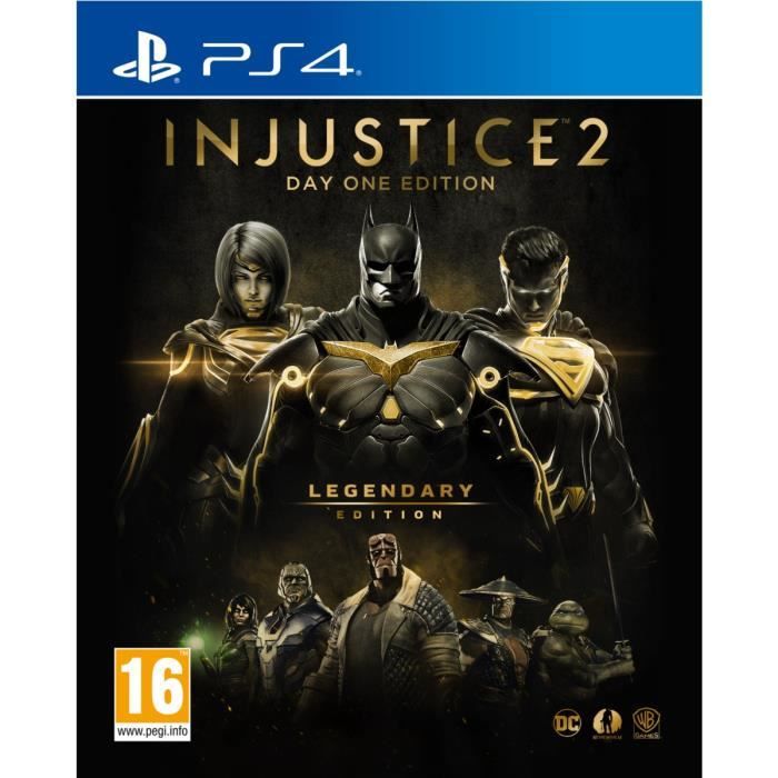 Injustice 2: Legendary Edition - Day One Edition Jeu PS4