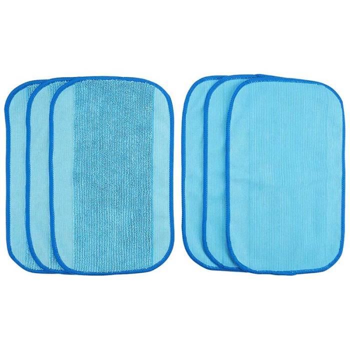 6pc Les lingettes humides définissent des pièces de rechange pour les kits de remplacement iRobot BRAAVA 380 380 380 320 MINT 4200