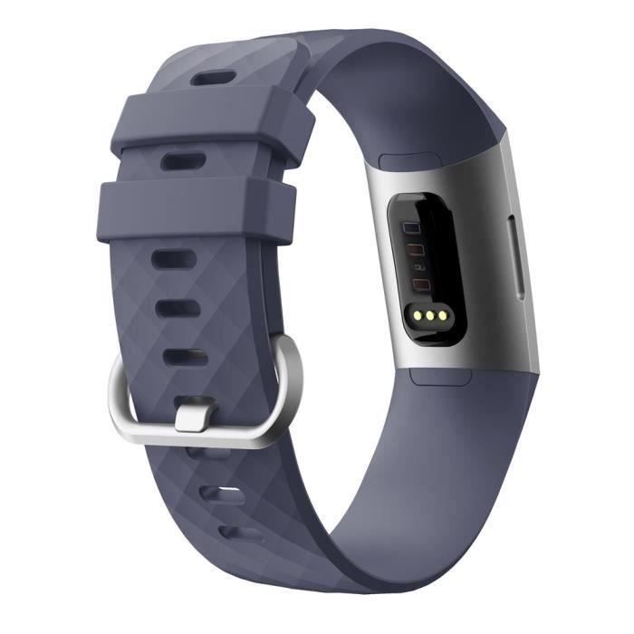 bracelet de montre vendu seul Nouvelle bande de bracelet en silicone pour sports de mode pour Fitbit Charge 3 TZZ80913666DG_non