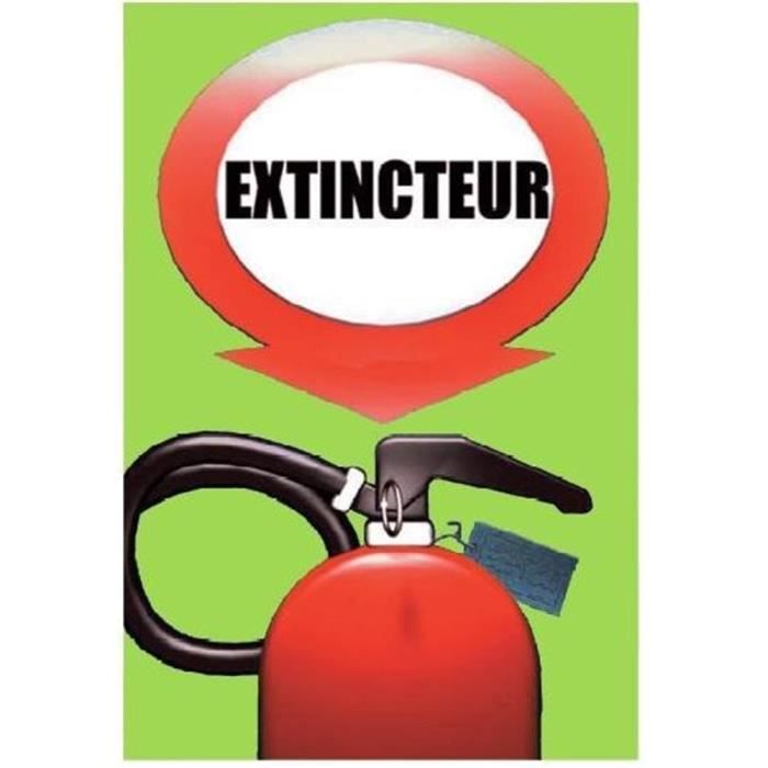 L'Extincteur - aide mémoire. Lot de 25 -