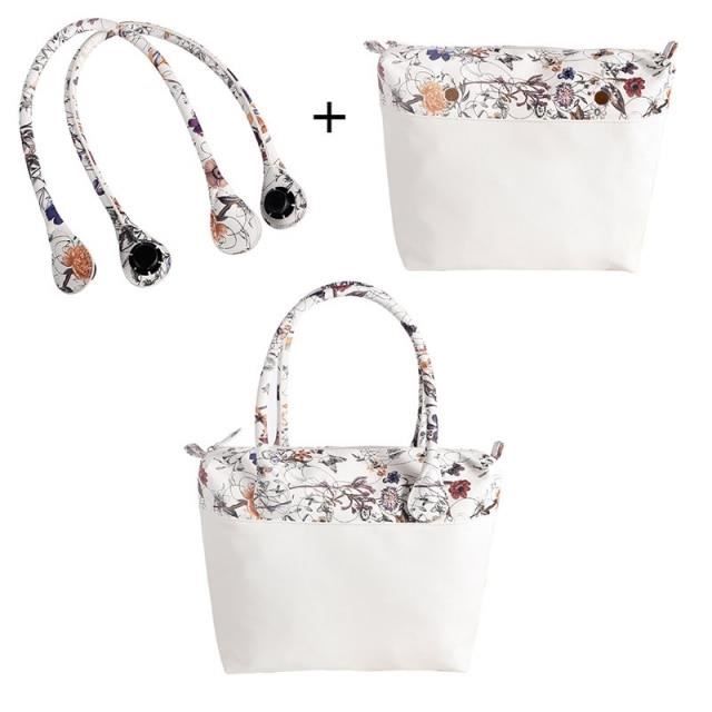 Sac à main LHLYSGS créativité Obag poignées et Obag sac intérieur organisateurs assortis amovibles mode italie - Obag One set #C