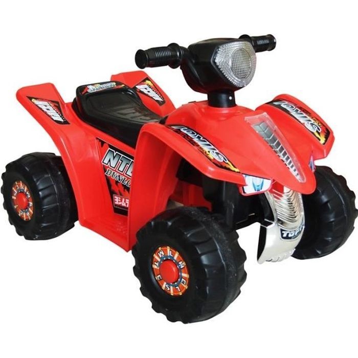 Quad Raspi Rouge - Moto électique pour enfant avec batterie
