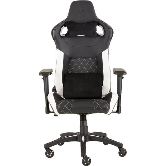 CORSAIR Fauteuil Gaming T1 RACE - Noir et Blanc (CF-9010012-WW)