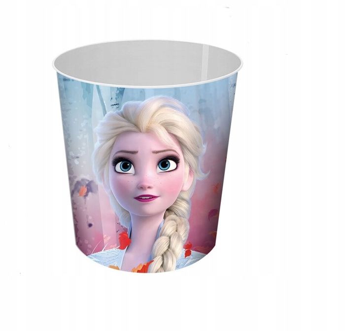 Disney Frozen- La Reine des Neiges 2- Corbeille à papiers Poubelle de Chambre - Enfant Anna et Elsa