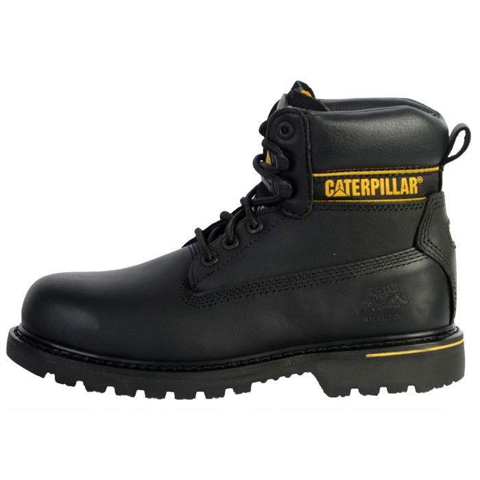 Caterpillar Bottine Cuir Homme Noir