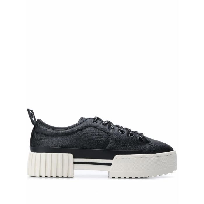 DIESEL FEMME Y01929P2555T8013 NOIR COTON BASKETS