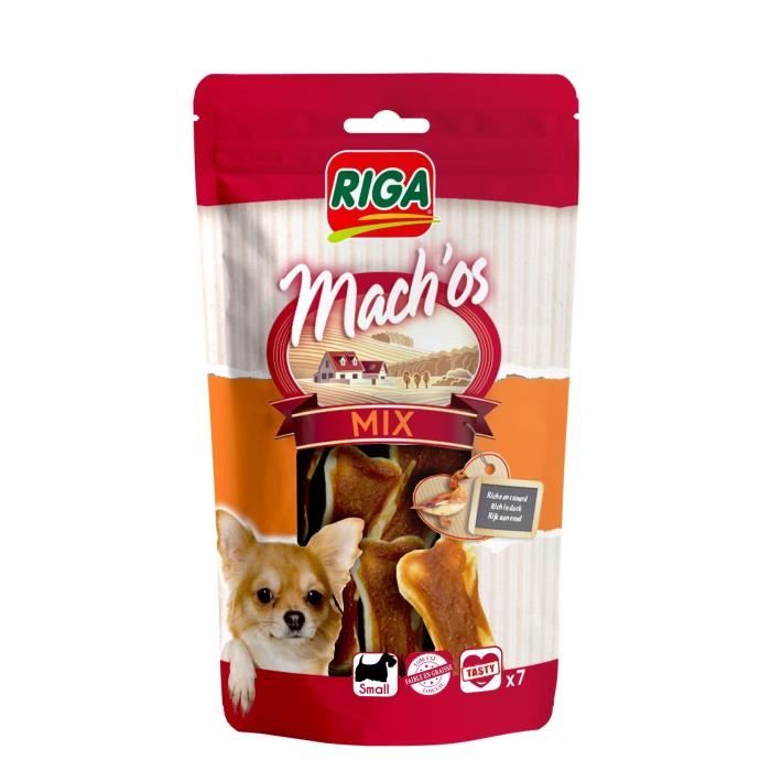 RIGA - MACH'OS MIX OS CANARD PM X 7 DISPLAY - SACHET 70 G