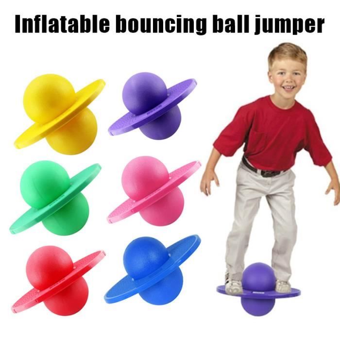 Hopper Pogo Ball Balance Board Hop Bounce Jump Fitness Planet Jumping Toy