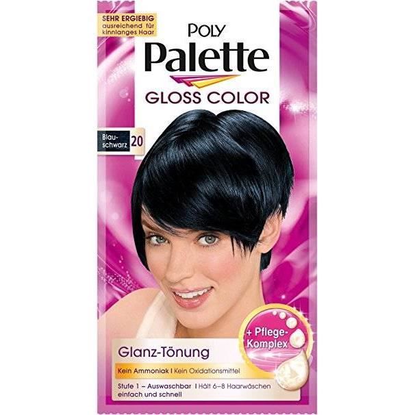 POLY PALETTE - Coloration - Intensive Color Crème (Sachet de Coloration 25ml - 20 SCHWARZ - BLAU)