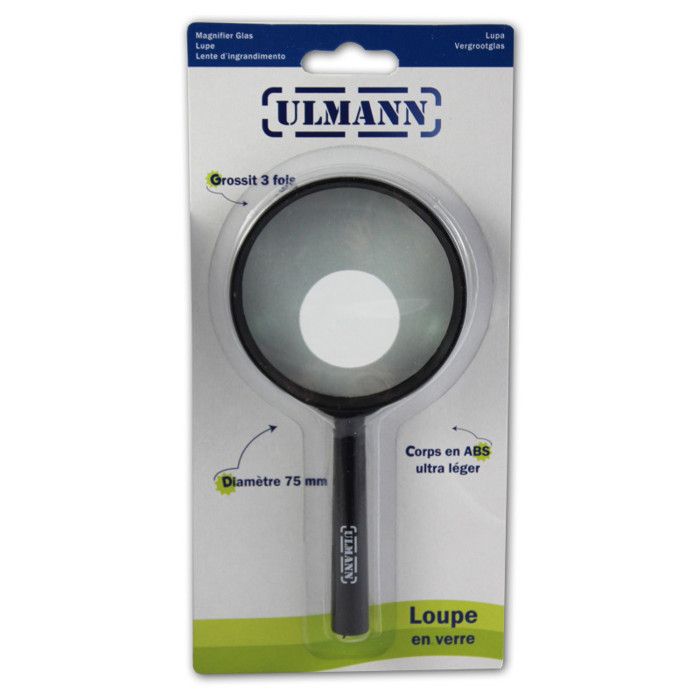 Loupe 75 mm, grossissement 3 fois