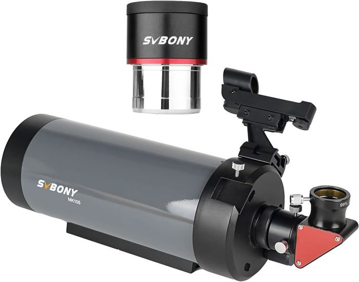 Svbony MK105 Maksutov Télescope, 105mm F13 99% Réflectivité Revêtement Diélectrique, Base de Montage à Double Queue d'Aronde