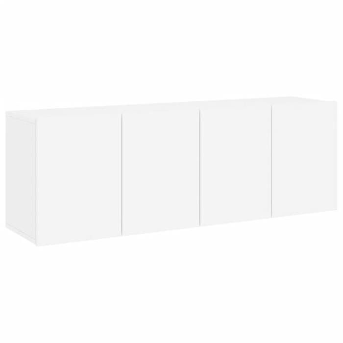 Ensemble de Meubles TV muraux 2 pcs - blanc 60x30x41 cm LL247675