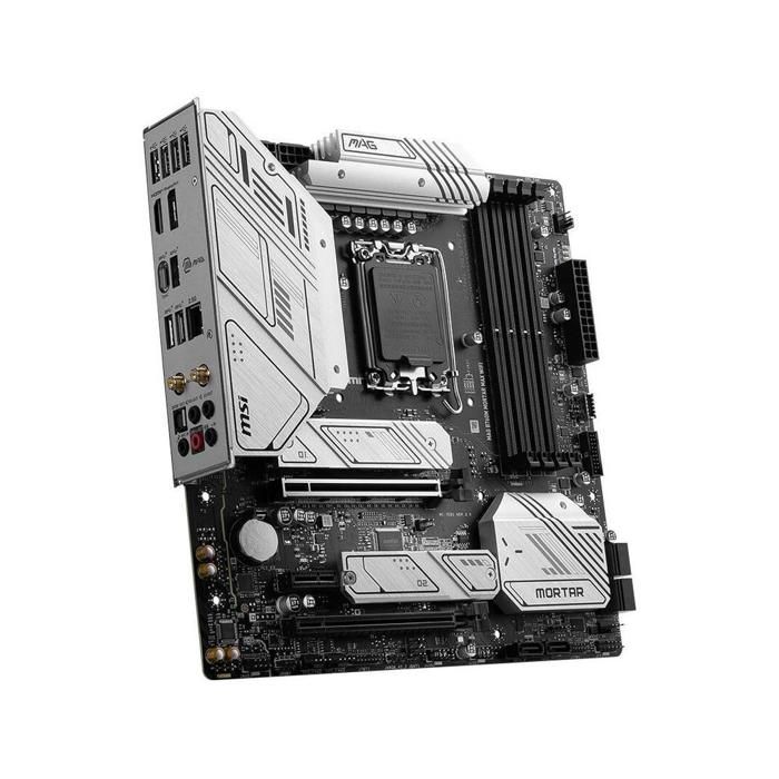 Carte mère MSI MAG B760M MORTAR MAX WIFI DDR4 SDRAM Intel B760 LGA 1700 4xDDR4 SDRAM 128 Go Micro ATX - Msi