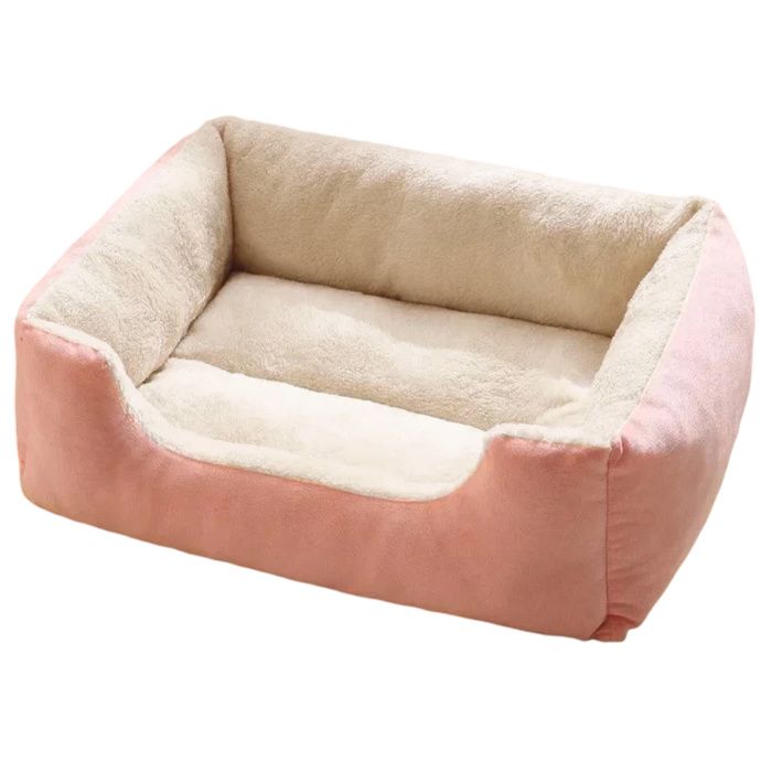 Meilleurs prix pour Lit pour chien lavable, moelleux, confortable, respirant, antidérapant et anti-anxiété, coussin doux