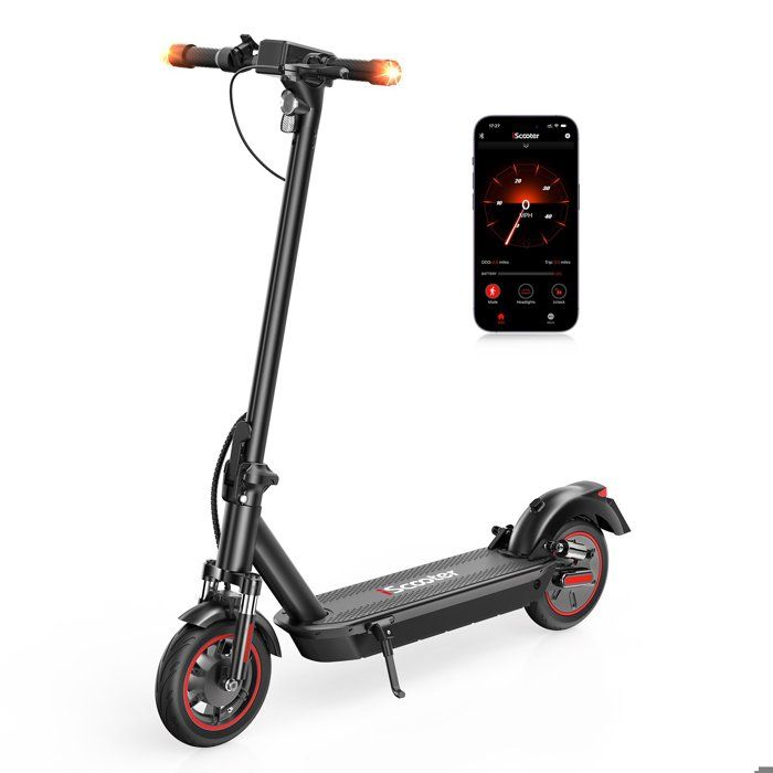 Trottinette électrique Pliable 10 Pouces – 350W, 32 Km D’autonomie, 20 Km/h – Avec APP Et Frein à Disque