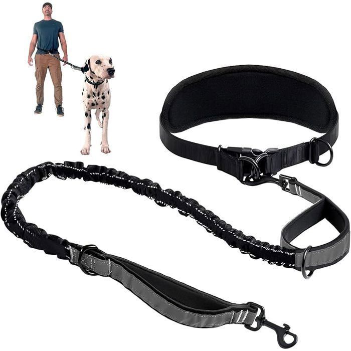 Dog Leash Canicross Dog Leash Hands-Free Dog Leash Waist-Worn Dog Leash Adjustable Belt ANIMAL HARNESS