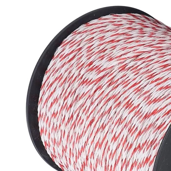 Fil dalimentation de clôture électrique ZERODIS - Ligne électronique pour animaux - 500m Fil dalimentation de clôture électrique ZERODIS - Ligne électronique pour animaux - 500m