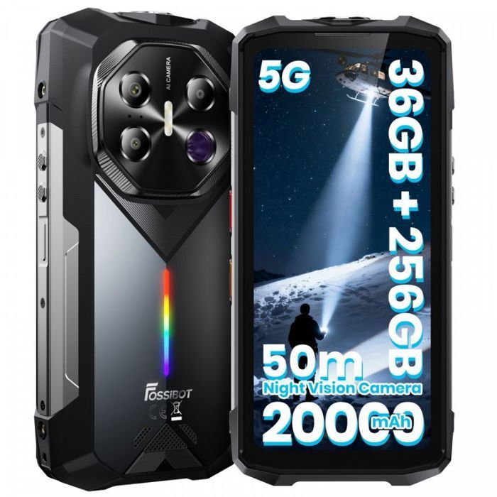 Smartphone Fossibot Smartfon Smartfon F113 gris