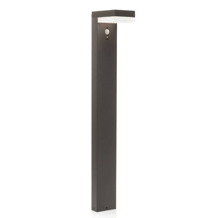 LED Lampe Solaire Chioma (Moderne) en Gris Inox (1 lampe à) Eclairage Exterieur Jardin