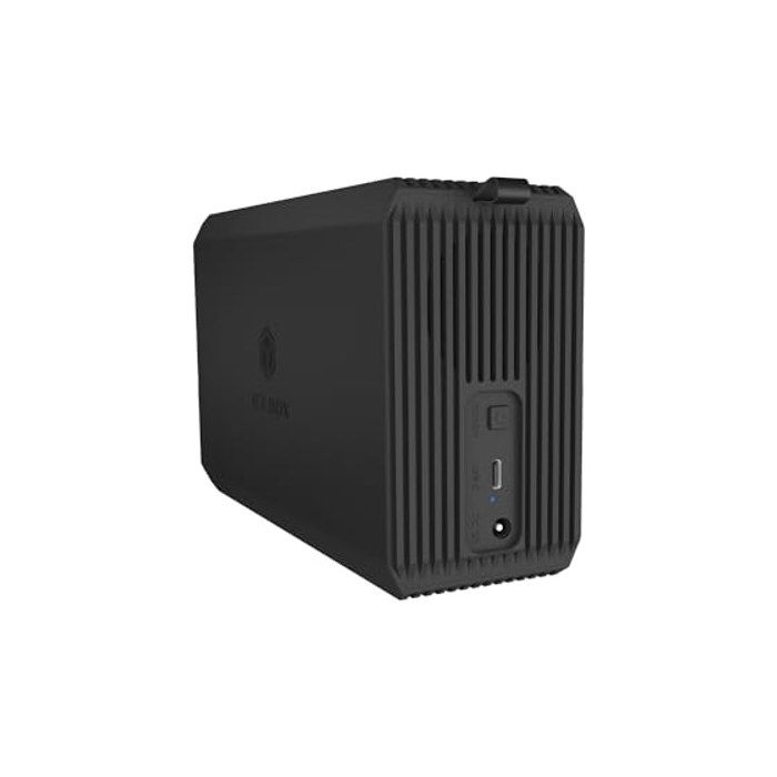 Icy Box Boîtier RAID 2 baies - ICY BOX - IB- - USB 3.2 Gen1 Type-C 5 Gb/s - 2 5/3 5 jusquà 30 To - Ventilateur 50 mm