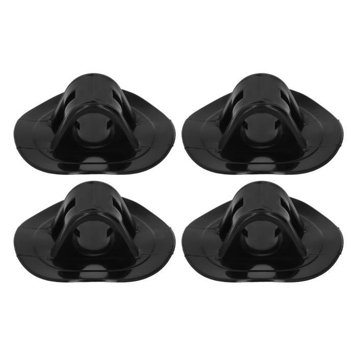 4 Supports En Caoutchouc Pour Capot Moteur - Protection Et Amortissement, Montage Facile Sans Outils