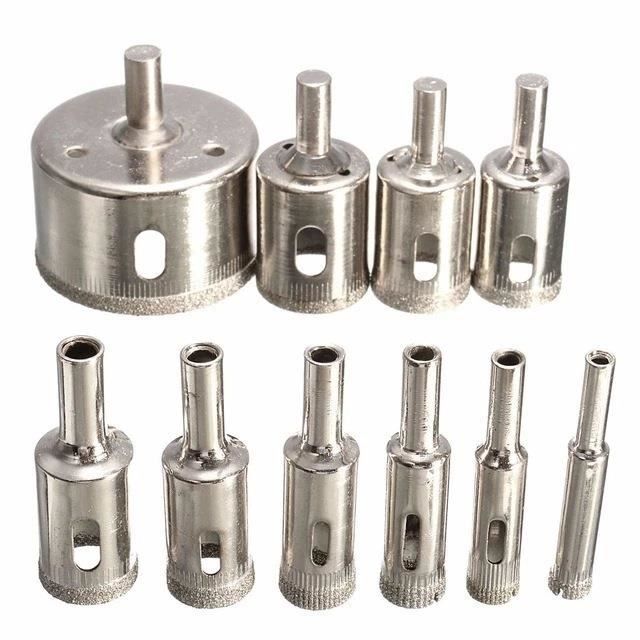 Kit De 16 Scies Cloches Diamantées Pour Perçage - Taille 21.5x14cm - Neuf