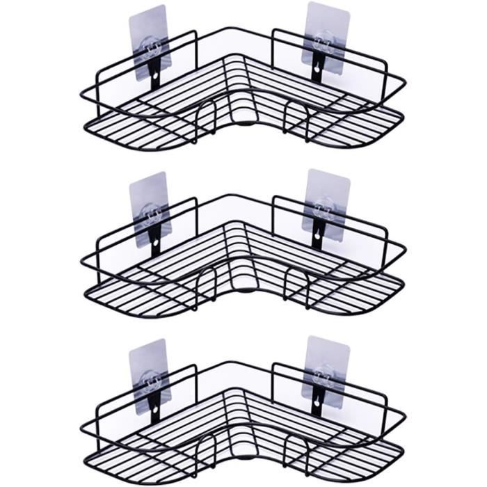 Support Mural Smartphone Auto-Adhésif - Lot De 4 Avec Colle - Blanc - Pour Chargeur Et Rangement