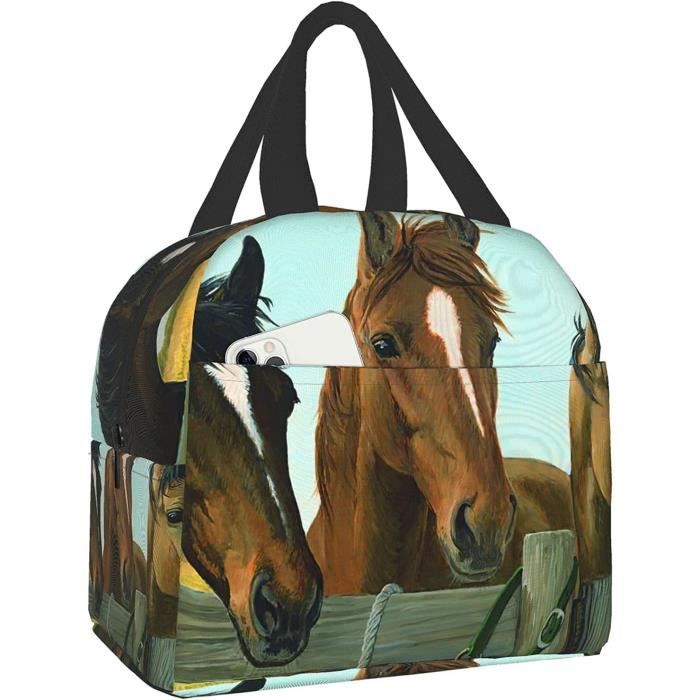 Sac Fourre-tout PS Of Sweden Gabrielle - Thème Cheval équin - Noir - Neuf
