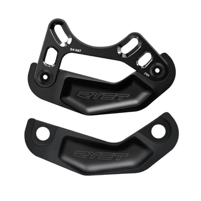 Guide De Chaîne VTT 32-40T - Montage Direct - Stabilisateur Alliage Aluminium AL7075 - Couleur Noir